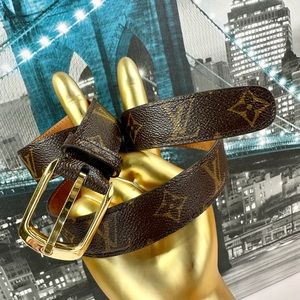 Louis Vuitton Ellipse Monogram Belt - US women 4